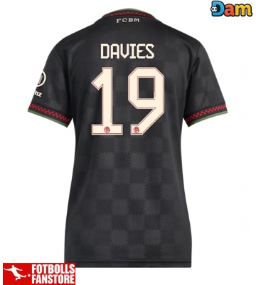 Bayern Munich Alphonso Davies #19 Tredje Tröja Dam 2025-26 Kortärmad