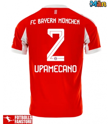 Bayern Munich Dayot Upamecano #2 Hemmatröja 2025-26 Kortärmad