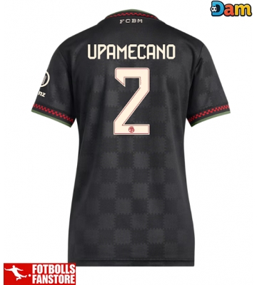 Bayern Munich Dayot Upamecano #2 Tredje Tröja Dam 2025-26 Kortärmad
