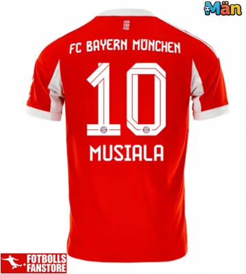 Bayern Munich Jamal Musiala #10 Hemmatröja 2025-26 Kortärmad