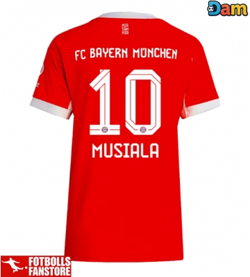 Bayern Munich Jamal Musiala #10 Hemmatröja Dam 2025-26 Kortärmad