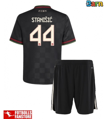 Bayern Munich Josip Stanisic #44 Tredje Tröja Barn 2025-26 Kortärmad (+ Korta byxor)