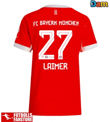 Bayern Munich Konrad Laimer #27 Hemmatröja Dam 2025-26 Kortärmad