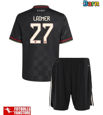 Bayern Munich Konrad Laimer #27 Tredje Tröja Barn 2025-26 Kortärmad (+ Korta byxor)