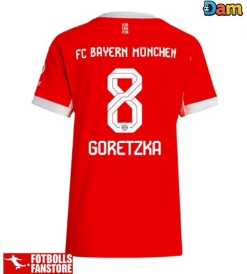Bayern Munich Leon Goretzka #8 Hemmatröja Dam 2025-26 Kortärmad