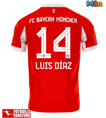 Bayern Munich Luis Diaz #14 Hemmatröja 2025-26 Kortärmad