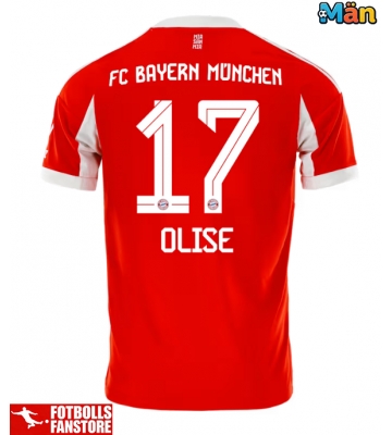 Bayern Munich Michael Olise #17 Hemmatröja 2025-26 Kortärmad