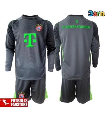 Bayern Munich Målvakt Bortatröja Barn 2025-26 Långärmad (+ Korta byxor)