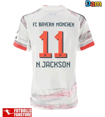 Bayern Munich Nicolas Jackson #11 Bortatröja Dam 2025-26 Kortärmad