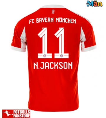 Bayern Munich Nicolas Jackson #11 Hemmatröja 2025-26 Kortärmad
