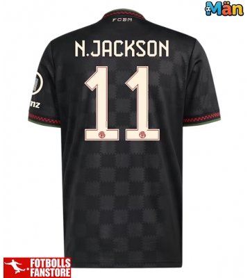 Bayern Munich Nicolas Jackson #11 Tredje Tröja 2025-26 Kortärmad