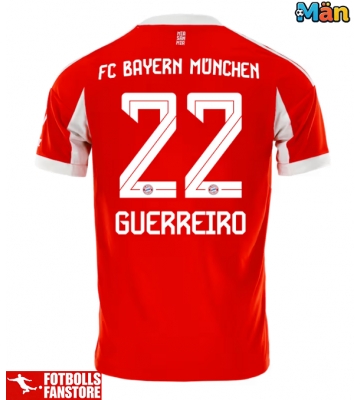Bayern Munich Raphael Guerreiro #22 Hemmatröja 2025-26 Kortärmad