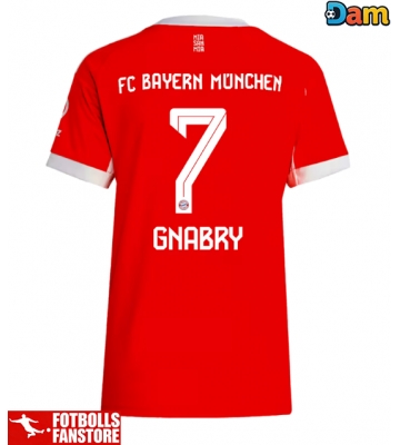 Bayern Munich Serge Gnabry #7 Hemmatröja Dam 2025-26 Kortärmad