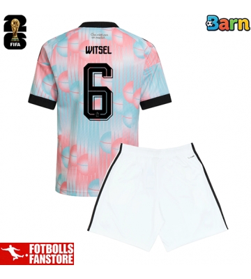 Belgien Axel Witsel #6 Bortatröja Barn VM 2026 Kortärmad (+ Korta byxor)