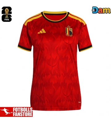 Belgien Hemmatröja Dam VM 2026 Kortärmad