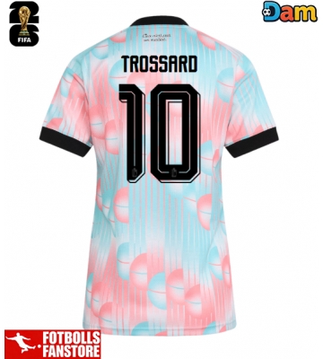 Belgien Leandro Trossard #10 Bortatröja Dam VM 2026 Kortärmad