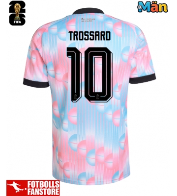 Belgien Leandro Trossard #10 Bortatröja VM 2026 Kortärmad