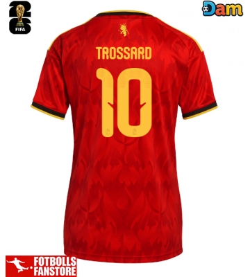 Belgien Leandro Trossard #10 Hemmatröja Dam VM 2026 Kortärmad