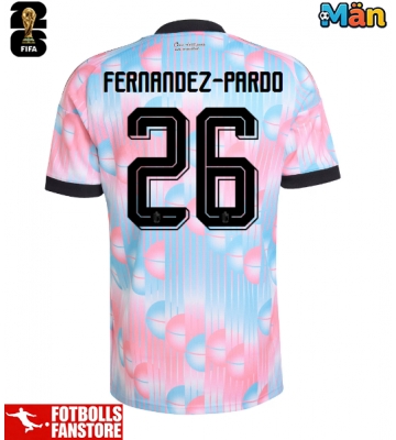 Belgien Matias Fernandez-Pardo #26 Bortatröja VM 2026 Kortärmad