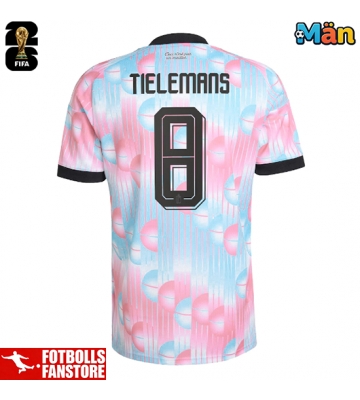 Belgien Youri Tielemans #8 Bortatröja VM 2026 Kortärmad