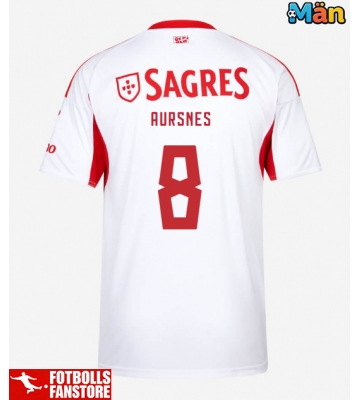 Benfica Fredrik Aursnes #8 Tredje Tröja 2025-26 Kortärmad