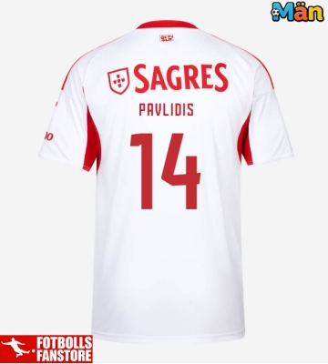 Benfica Vangelis Pavlidis #14 Tredje Tröja 2025-26 Kortärmad