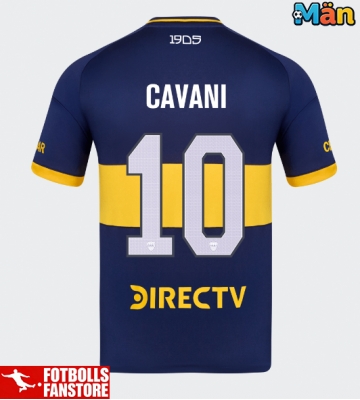 Boca Juniors Edinson Cavani #10 Hemmatröja 2025-26 Kortärmad