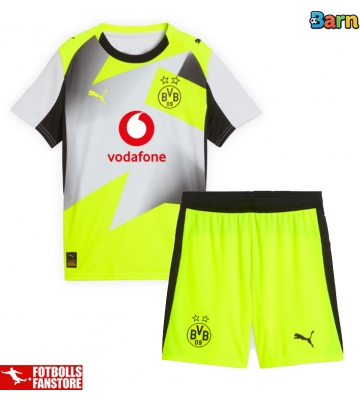 Borussia Dortmund Bortatröja Barn 2025-26 Kortärmad (+ Korta byxor)