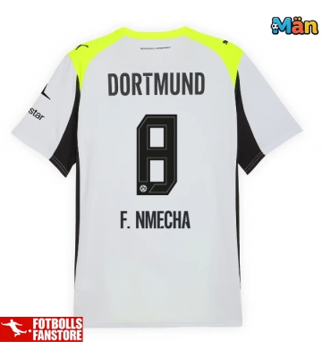 Borussia Dortmund Felix Nmecha #8 Bortatröja 2025-26 Kortärmad