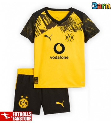 Borussia Dortmund Hemmatröja Barn 2025-26 Kortärmad (+ Korta byxor)