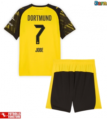 Borussia Dortmund Jobe Bellingham #7 Hemmatröja Barn 2025-26 Kortärmad (+ Korta byxor)