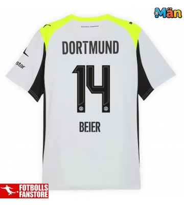 Borussia Dortmund Maximilian Beier #14 Bortatröja 2025-26 Kortärmad