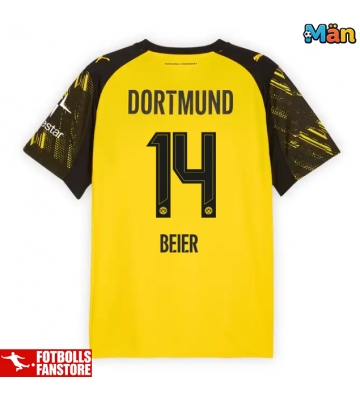 Borussia Dortmund Maximilian Beier #14 Hemmatröja 2025-26 Kortärmad