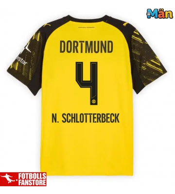 Borussia Dortmund Nico Schlotterbeck #4 Hemmatröja 2025-26 Kortärmad