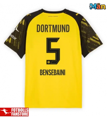 Borussia Dortmund Ramy Bensebaini #5 Hemmatröja 2025-26 Kortärmad