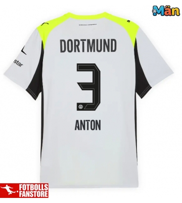 Borussia Dortmund Waldemar Anton #3 Bortatröja 2025-26 Kortärmad