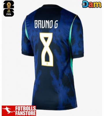 Brasilien Bruno Guimaraes #8 Bortatröja Dam VM 2026 Kortärmad