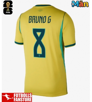 Brasilien Bruno Guimaraes #8 Hemmatröja VM 2026 Kortärmad