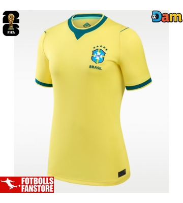 Brasilien Hemmatröja Dam VM 2026 Kortärmad