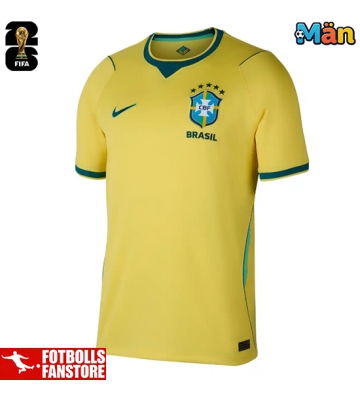 Brasilien Hemmatröja VM 2026 Kortärmad