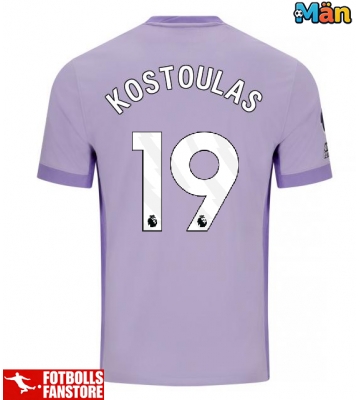 Brighton Charalampos Kostoulas #19 Bortatröja 2025-26 Kortärmad