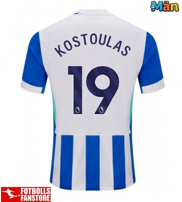 Brighton Charalampos Kostoulas #19 Hemmatröja 2025-26 Kortärmad