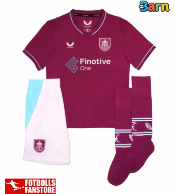 Burnley Hemmatröja Barn 2026-27 Kortärmad (+ Korta byxor)