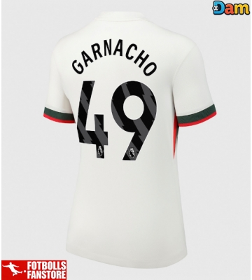 Chelsea Alejandro Garnacho #49 Bortatröja Dam 2025-26 Kortärmad