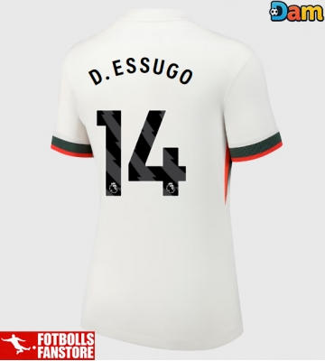 Chelsea Dario Essugo #14 Bortatröja Dam 2025-26 Kortärmad