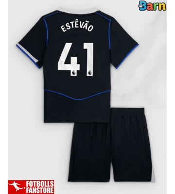 Chelsea Estevao Willian #41 Tredje Tröja Barn 2025-26 Kortärmad (+ Korta byxor)