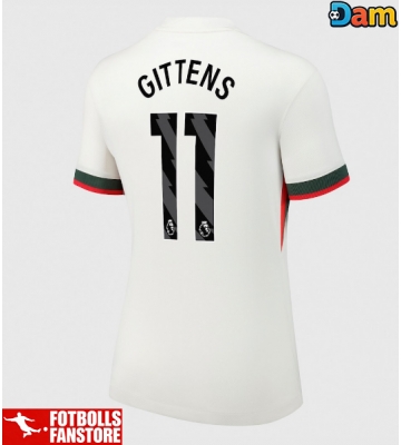 Chelsea Jamie Gittens #11 Bortatröja Dam 2025-26 Kortärmad