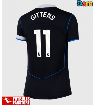 Chelsea Jamie Gittens #11 Tredje Tröja Dam 2025-26 Kortärmad