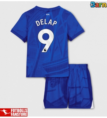 Chelsea Liam Delap #9 Hemmatröja Barn 2025-26 Kortärmad (+ Korta byxor)
