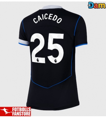 Chelsea Moises Caicedo #25 Tredje Tröja Dam 2025-26 Kortärmad